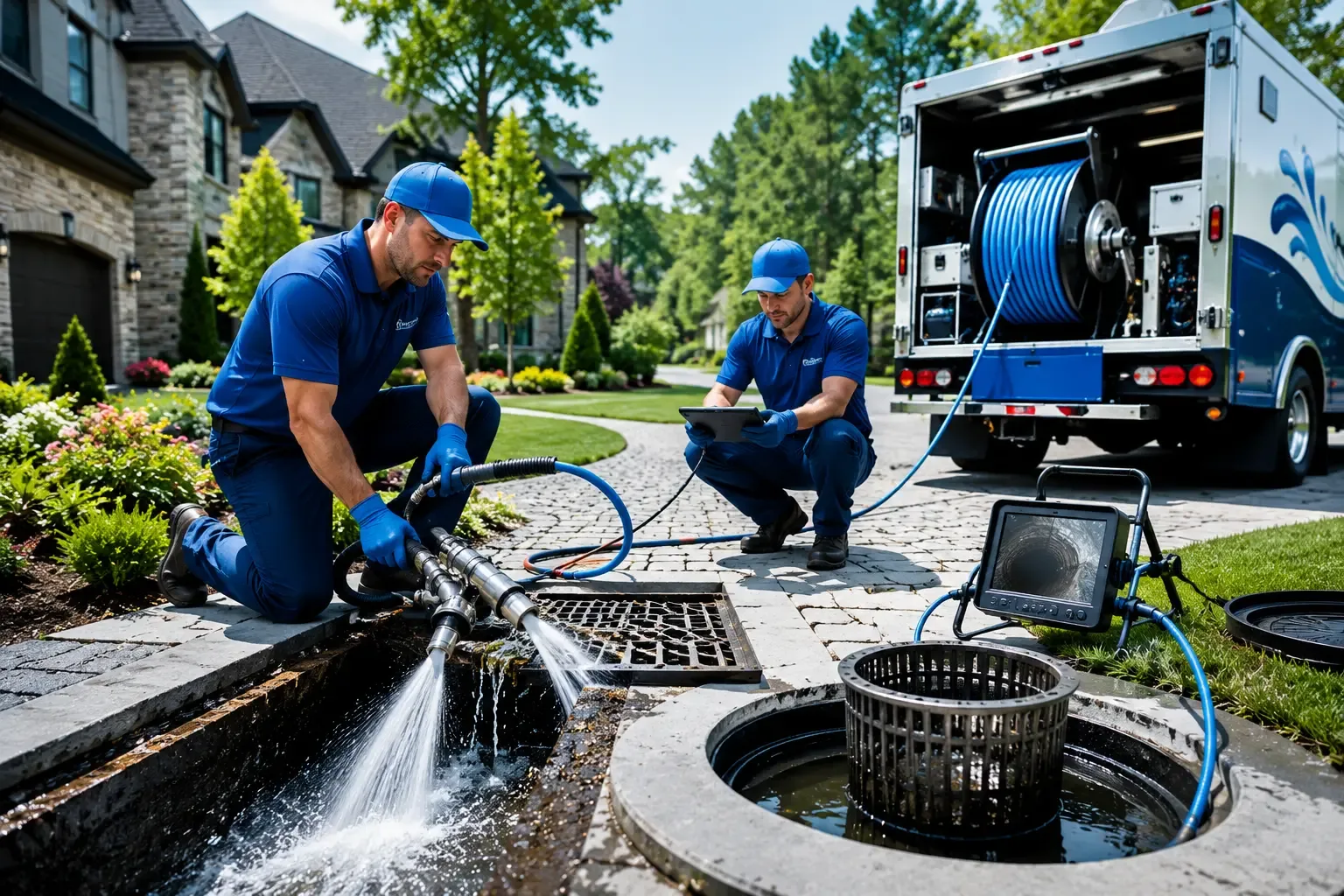 Local outdoor drain cleaning professionals in Broussard, LA