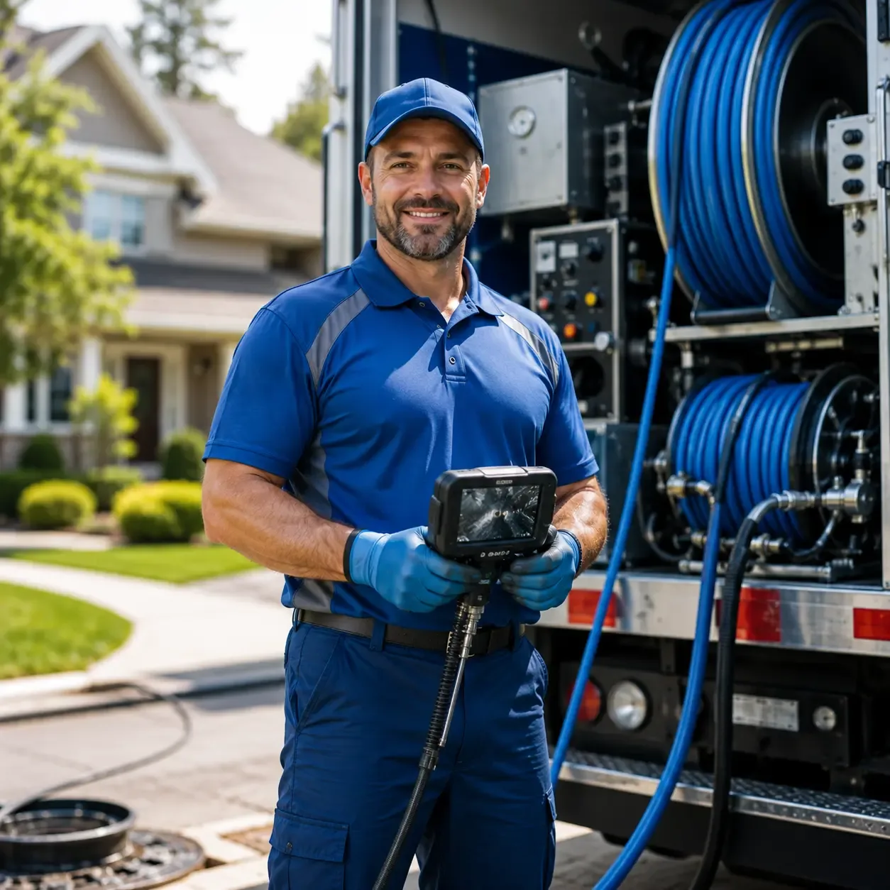 Local outdoor drain cleaning specialists in Broussard, LA